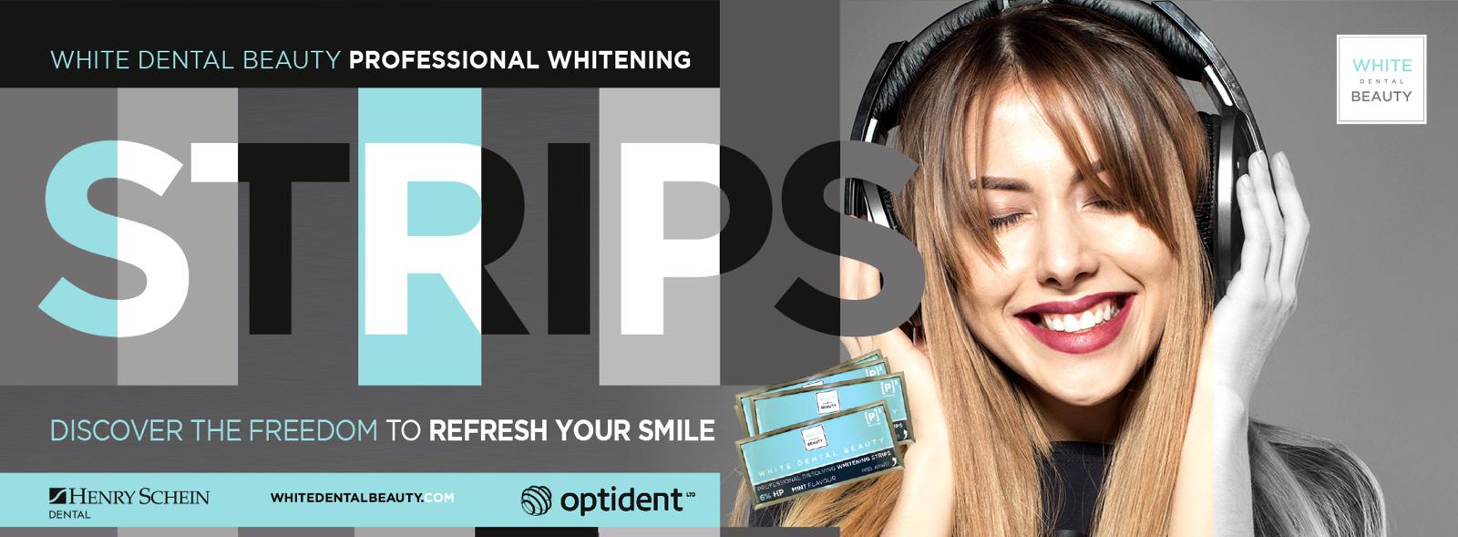 White Dental Beauty Professional Whitening Strips